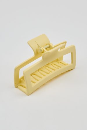 Oversized Rectangle Claw Clip