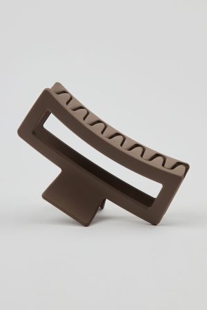 Oversized Rectangle Claw Clip