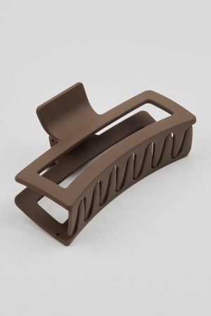 Oversized Rectangle Claw Clip