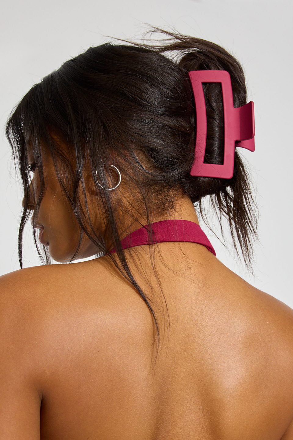 Oversized Rectangle Claw Clip