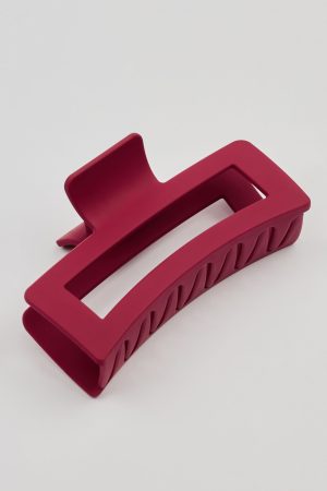 Oversized Rectangle Claw Clip