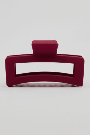 Oversized Rectangle Claw Clip