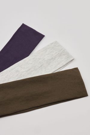Set of 3 Stretchy Headbands