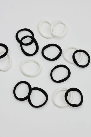 Pack of 18 Seamless Hair Elastics