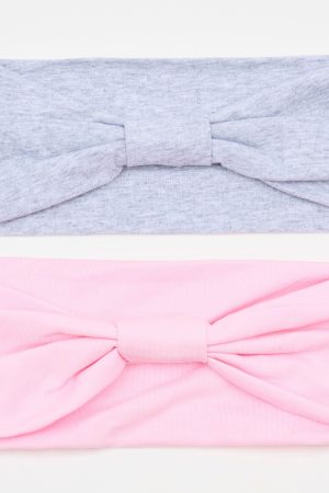 Set of 2 Wide Stretchy Headbands