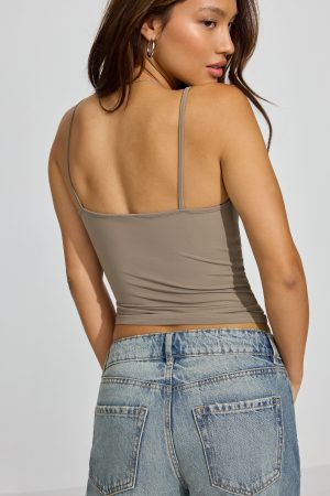 Sleek Scoop Cami Top