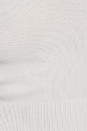 Wide V-Neck Long Sleeve Top