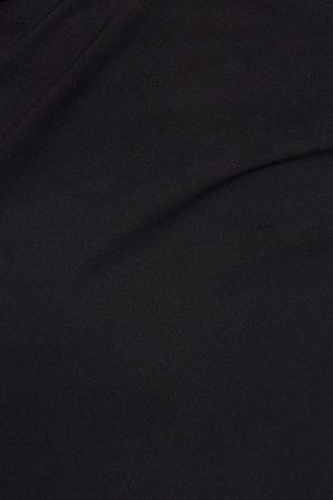 Sleek Plunge A-Line Dress