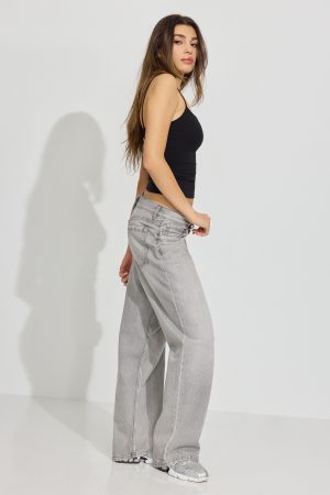 Low Rise Baggy Jeans