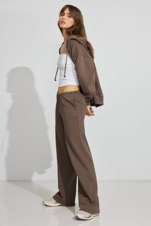 SoftTerry Wide Leg Sweatpants