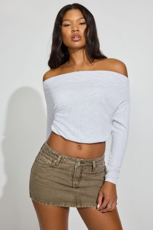Twill Micro Skort