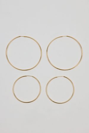 2 Pack Basic Super Skinny Hoops