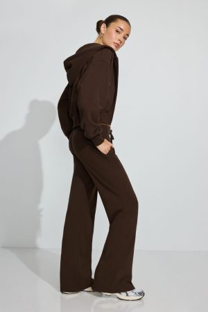Stretch Terry Bootcut Pants