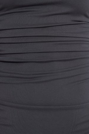 Ruched Tube Mini Dress