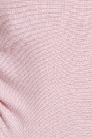 Asymmetric Cinched Waist Sweater