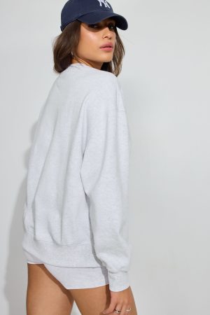 SoftTerry Oversized Crewneck Sweatshirt