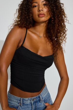 Ally Mesh Peekaboo Bustier