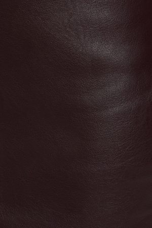 Micro Faux-Leather Bodycon Skort