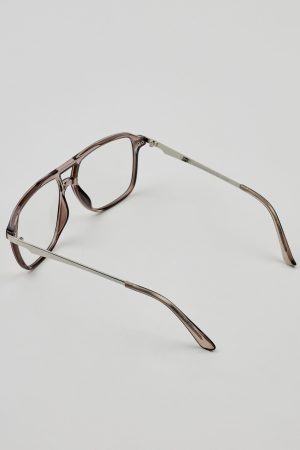 Retro Aviator Blue Light Readers