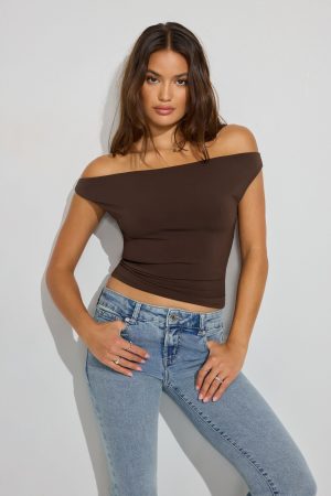 Clean Off Shoulder Top