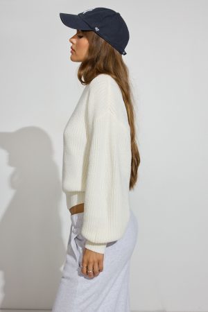 Bubble Sleeve Sweater