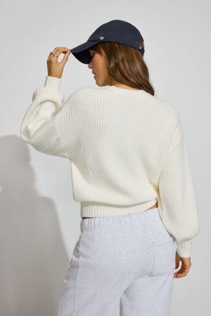 Bubble Sleeve Sweater