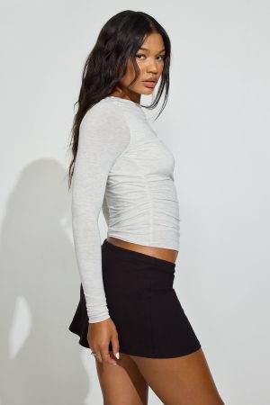 Paris Micro Skort With Slit