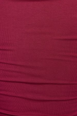 Smooth Open Neck Long Sleeve Tee