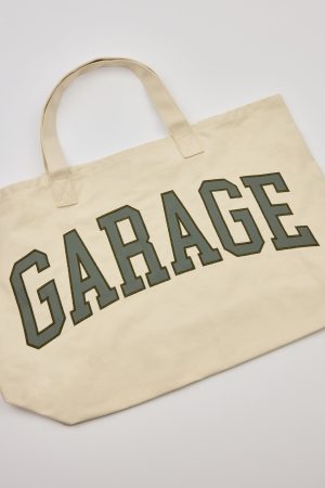 GARAGE Branded Solid Base Tote Bag